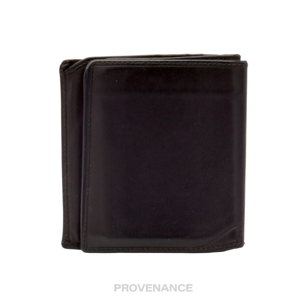 🔴 Gucci 6CC Bifold Wallet - Chocolate Calfskin - Picture 2 of 7